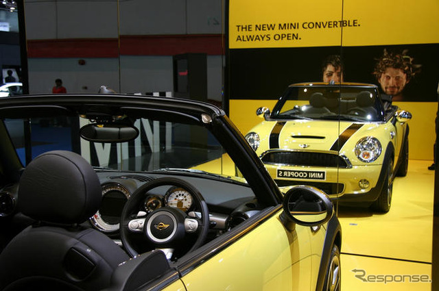 【バンコクモーターショー09】日本よりお先に! MINI コンバーチブル 新型
