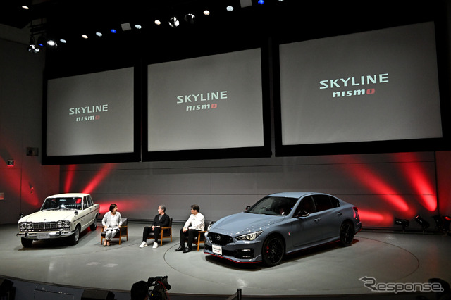 日産スカイラインNISMO発表