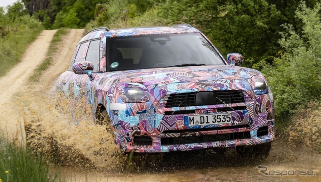 MINI カントリーマン(クロスオーバー)次期型のプロトタイプ