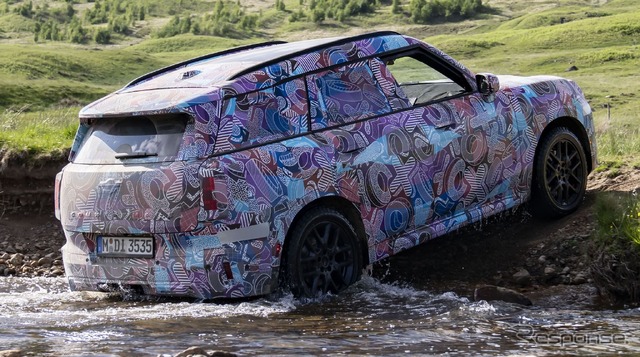 MINI カントリーマン(クロスオーバー)次期型のプロトタイプ