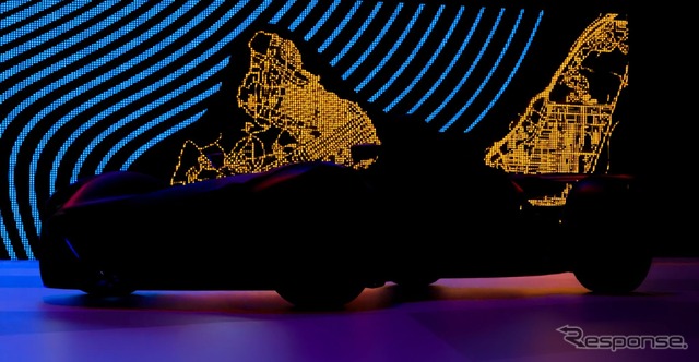 BACの新型スーパーカーのティザー写真