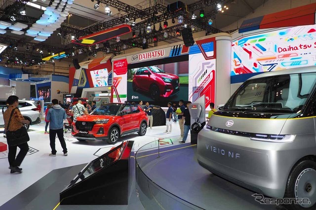 GIIAS2023のダイハツブース