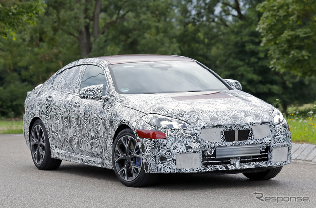 BMW 2シリーズ グランクーペ 次期型プロトタイプ(スクープ写真)