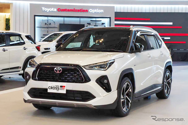 インドネシアだけでなく、アセアン市場向けに投入される新型「ヤリスクロス」(GIIASインドネシア国際モーターショー2023)