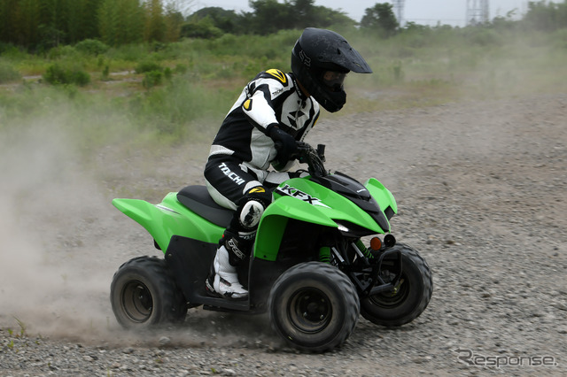 カワサキのATV「KFX」シリーズ