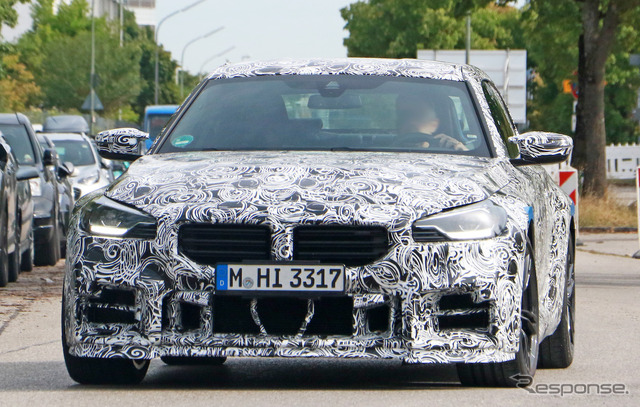 BMW M2 CS プロトタイプ(スクープ写真)