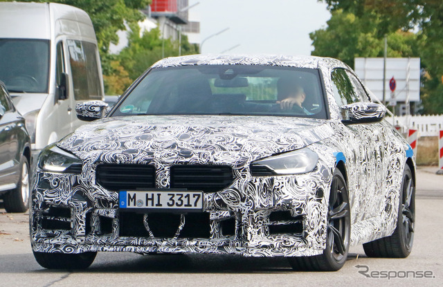 BMW M2 CS プロトタイプ(スクープ写真)
