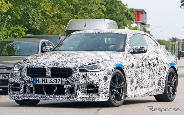 BMW M2 CS プロトタイプ(スクープ写真)