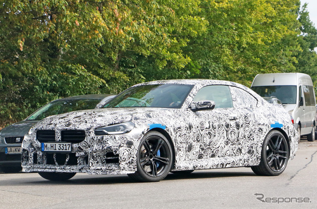 BMW M2 CS プロトタイプ(スクープ写真)