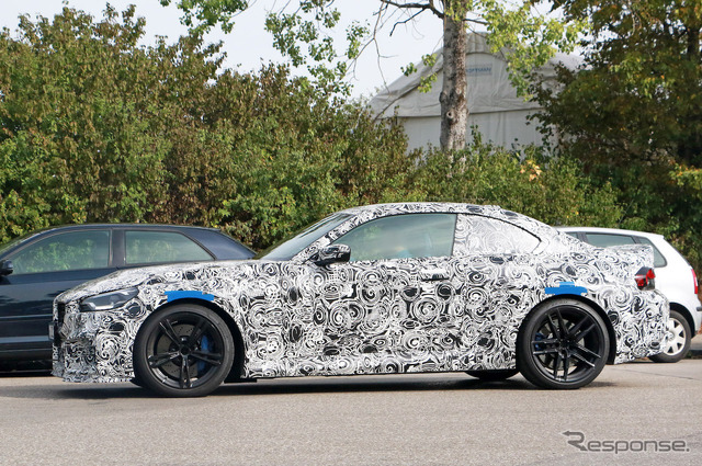BMW M2 CS プロトタイプ(スクープ写真)