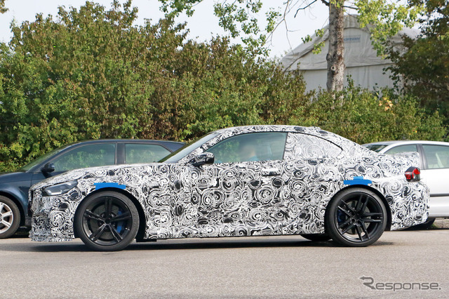 BMW M2 CS プロトタイプ(スクープ写真)