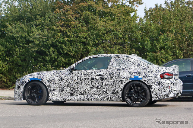 BMW M2 CS プロトタイプ(スクープ写真)