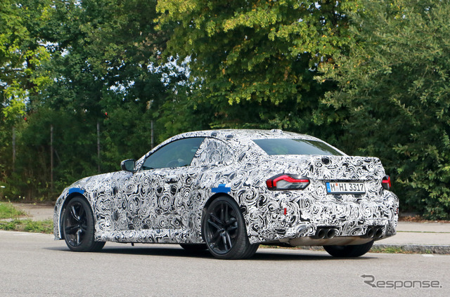 BMW M2 CS プロトタイプ(スクープ写真)