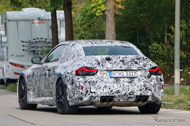 BMW M2 CS プロトタイプ(スクープ写真)
