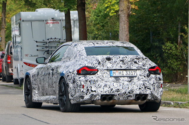 BMW M2 CS プロトタイプ(スクープ写真)