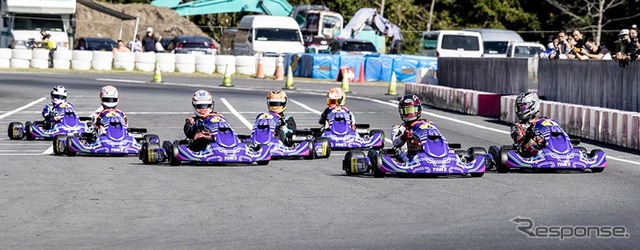 参考:全日本カート選手権EV部門にトムスが提供しているEVカート