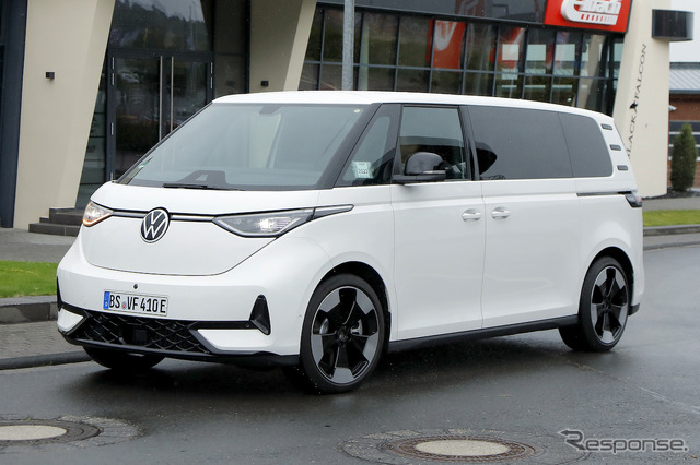 VW ID.Buzz GTX 市販型プロトタイプ(スクープ写真)