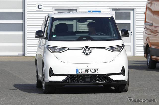 VW ID.Buzz GTX 市販型プロトタイプ(スクープ写真)
