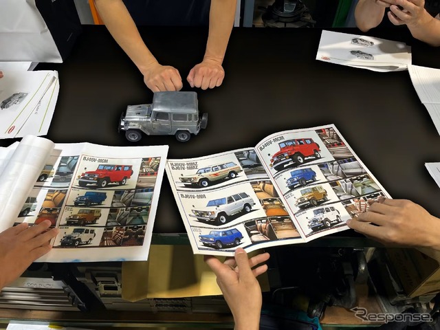 「ランクル40」ミニカー製作プロジェクト