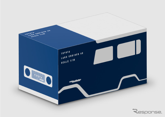 「ランクル40」ミニカー特製パッケージ