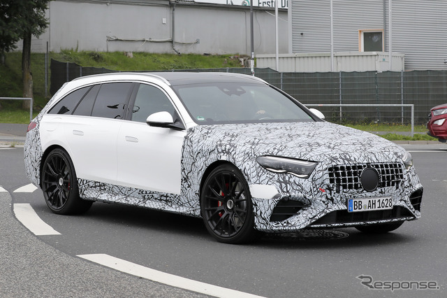 メルセデスAMG E53 ステーションワゴン 新型プロトタイプ(スクープ写真)