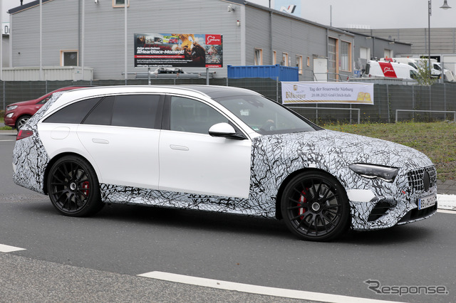 メルセデスAMG E53 ステーションワゴン 新型プロトタイプ(スクープ写真)