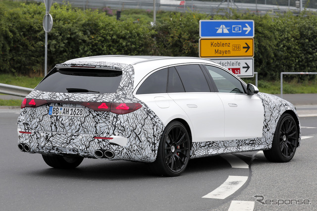 メルセデスAMG E53 ステーションワゴン 新型プロトタイプ(スクープ写真)