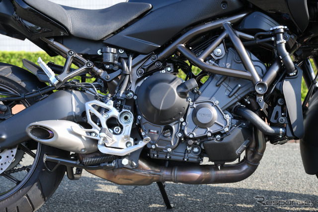ヤマハ ナイケンGT 新型のアップデートされたエンジン