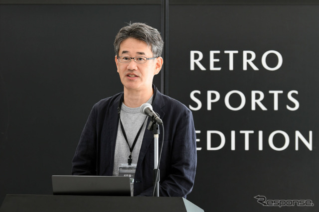 Retro Sports Editionのデザイン企画を手掛けた松田陽一チーフデザイナー