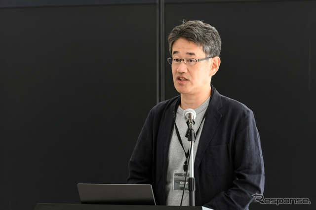 CX-5の商品改良のデザインをまとめた松田陽一チーフデザイナー