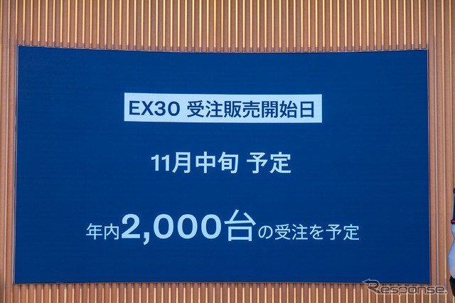 ボルボ『EX30』が日本上陸、航続距離は東京-京都間にあたる480km