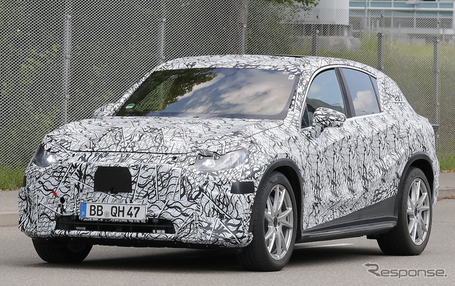 メルセデスベンツ EQC 次期型プロトタイプ(スクープ写真)
