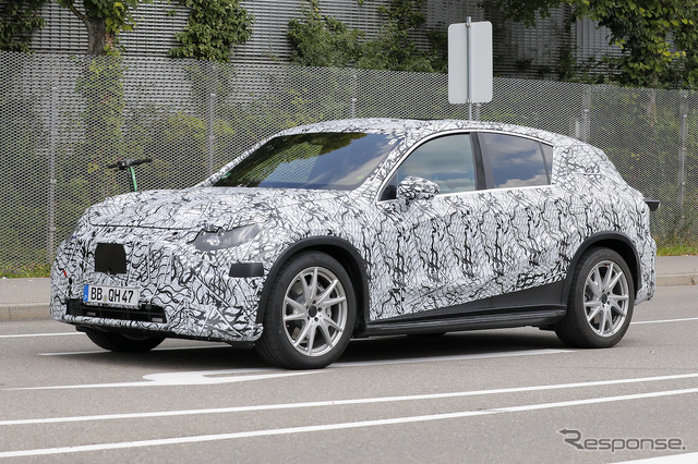 メルセデスベンツ EQC 次期型プロトタイプ(スクープ写真)