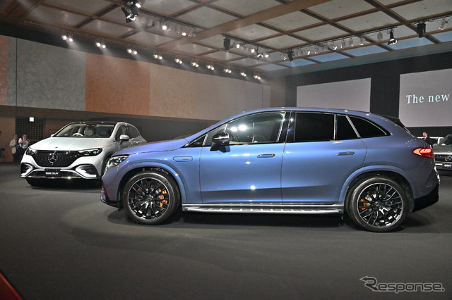 メルセデスベンツ EQE SUV 発表会