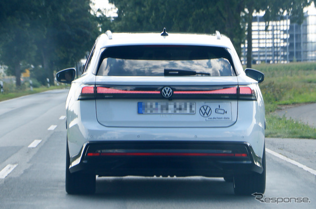 VW ID.7 ヴァリアント 市販型プロトタイプ スクープ写真