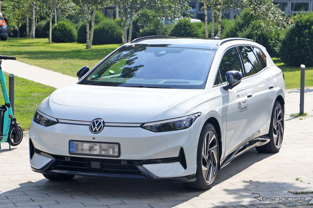 VW ID.7 ヴァリアント 市販型プロトタイプ スクープ写真