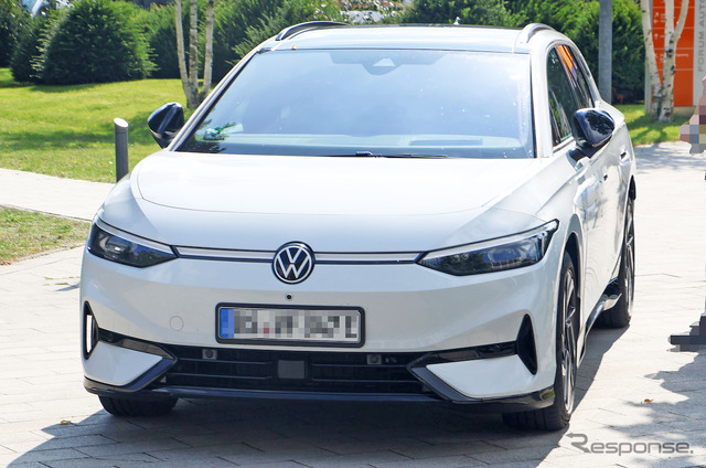 VW ID.7 ヴァリアント 市販型プロトタイプ スクープ写真