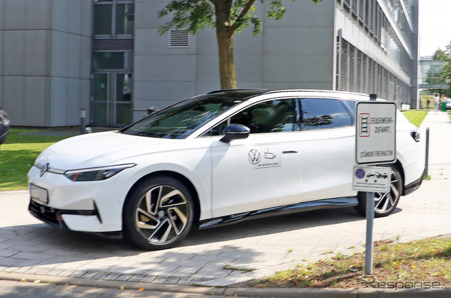 VW ID.7 ヴァリアント 市販型プロトタイプ スクープ写真