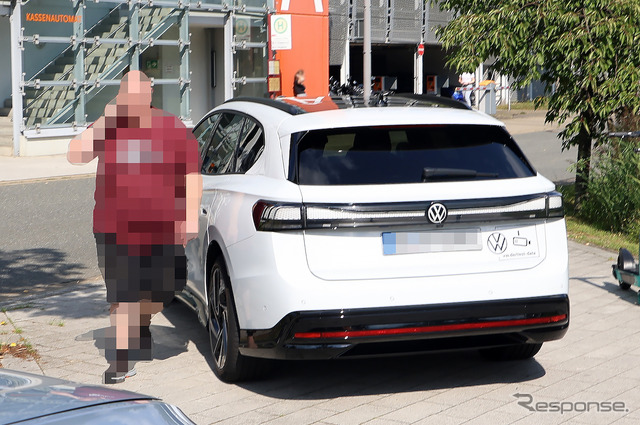 VW ID.7 ヴァリアント 市販型プロトタイプ スクープ写真
