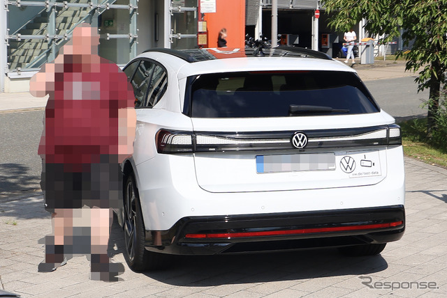 VW ID.7 ヴァリアント 市販型プロトタイプ スクープ写真