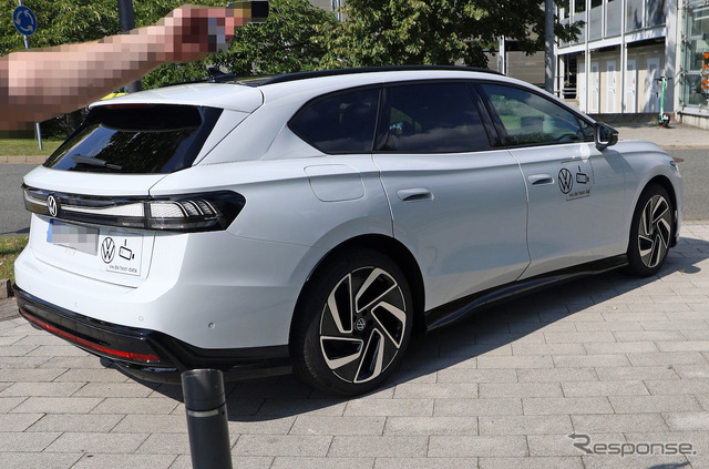 VW ID.7 ヴァリアント 市販型プロトタイプ スクープ写真
