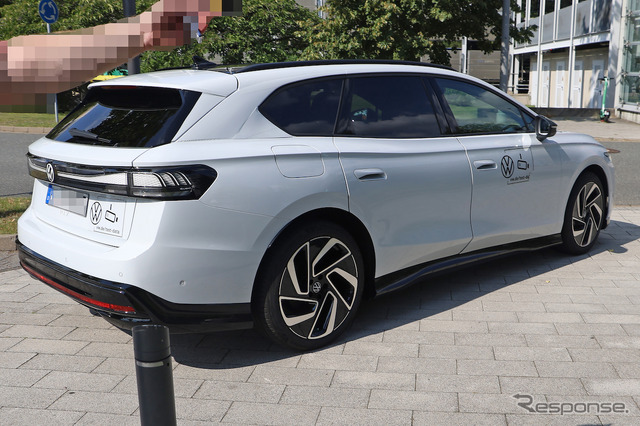 VW ID.7 ヴァリアント 市販型プロトタイプ スクープ写真