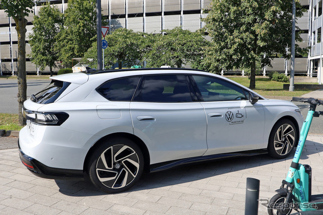 VW ID.7 ヴァリアント 市販型プロトタイプ スクープ写真