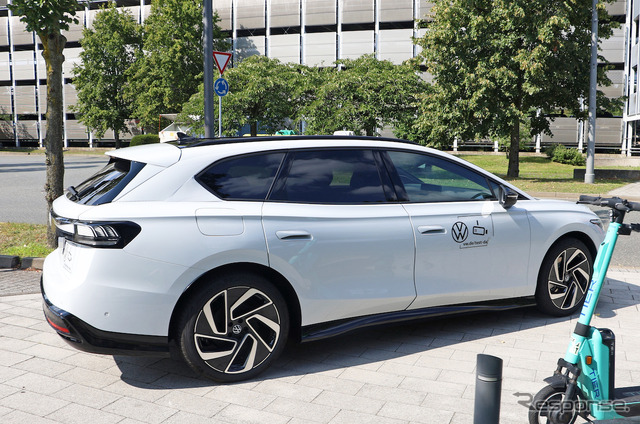 VW ID.7 ヴァリアント 市販型プロトタイプ スクープ写真