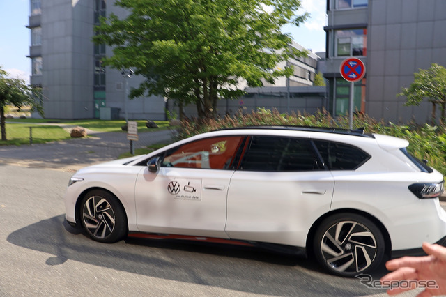 VW ID.7 ヴァリアント 市販型プロトタイプ スクープ写真