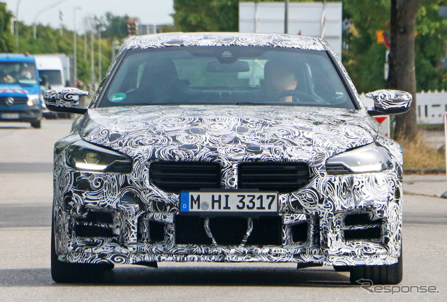 BMW M2 CS プロトタイプ(スクープ写真)