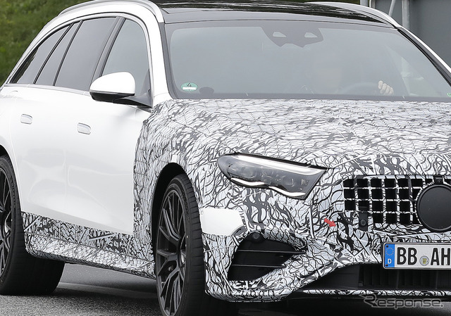 メルセデスAMG E53 ステーションワゴン 新型プロトタイプ(スクープ写真)
