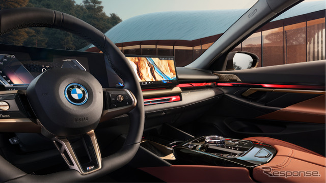 BMW i5 のロングホイールベース(中国仕様)