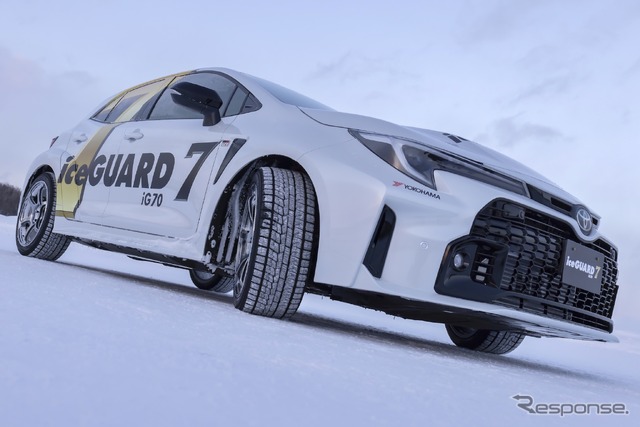【ヨコハマ アイスガード7 試乗】相反する氷上と雪上性能の両立、高い操縦性は雪道の強い味方に