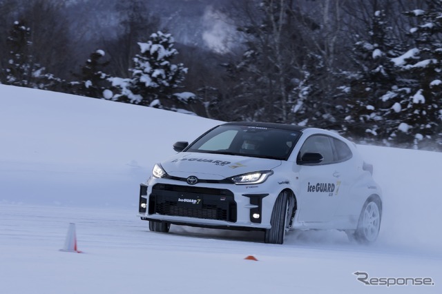【ヨコハマ アイスガード7 試乗】相反する氷上と雪上性能の両立、高い操縦性は雪道の強い味方に